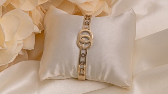 Gold Polished Classic Bracelet