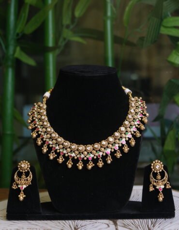 Antique Temple Style Necklace Set
