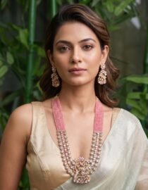 Peacock Designer Layered Necklace Set