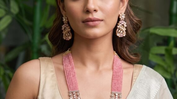 Peacock Designer Layered Necklace Set