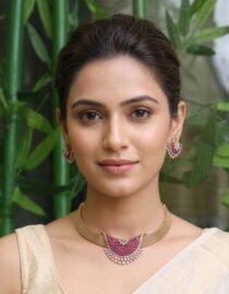 Layered Designer Chain Necklace Set
