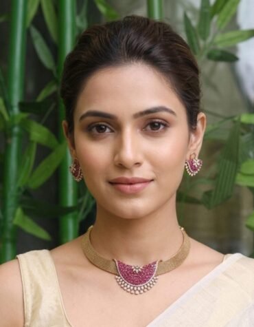 Layered Designer Chain Necklace Set