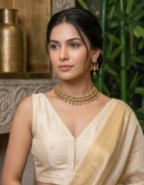 Antique Temple Style Necklace Set